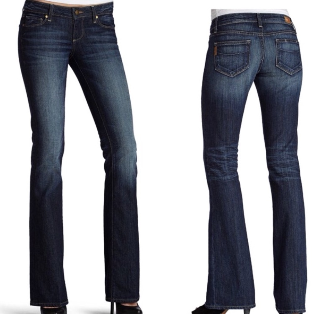Paige laurel canyon boot cut jeans